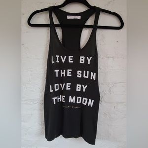 Spiritual gangster tank xs. Live by the sun love by the moon. Excellent cond.
